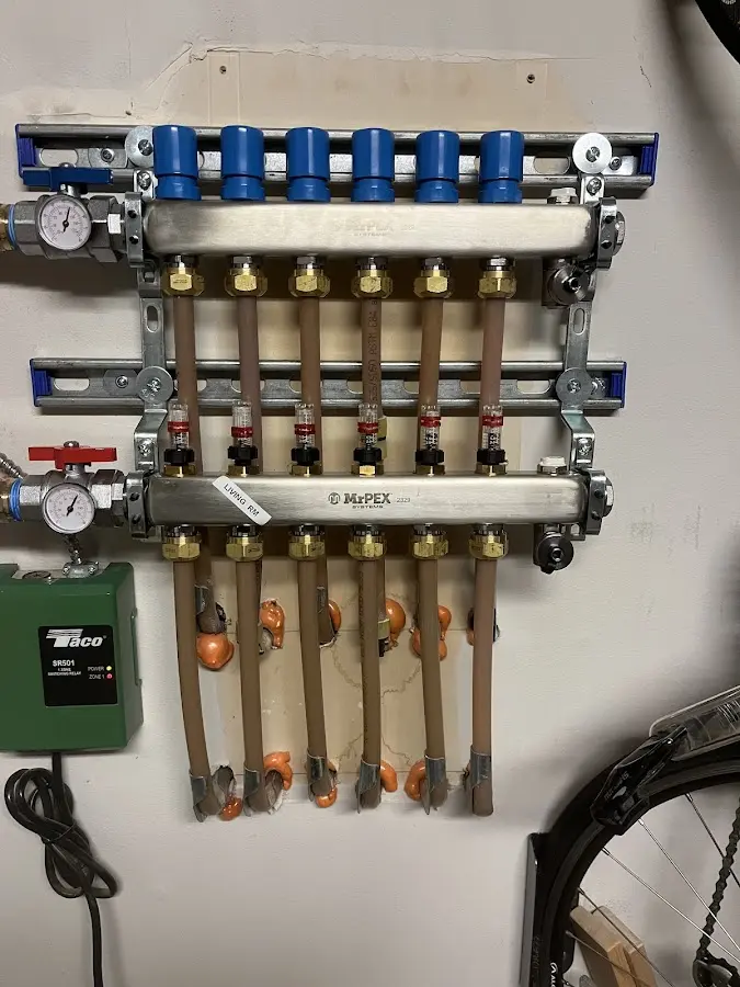 Plumber performing Leak Detection at a residential property in Orange